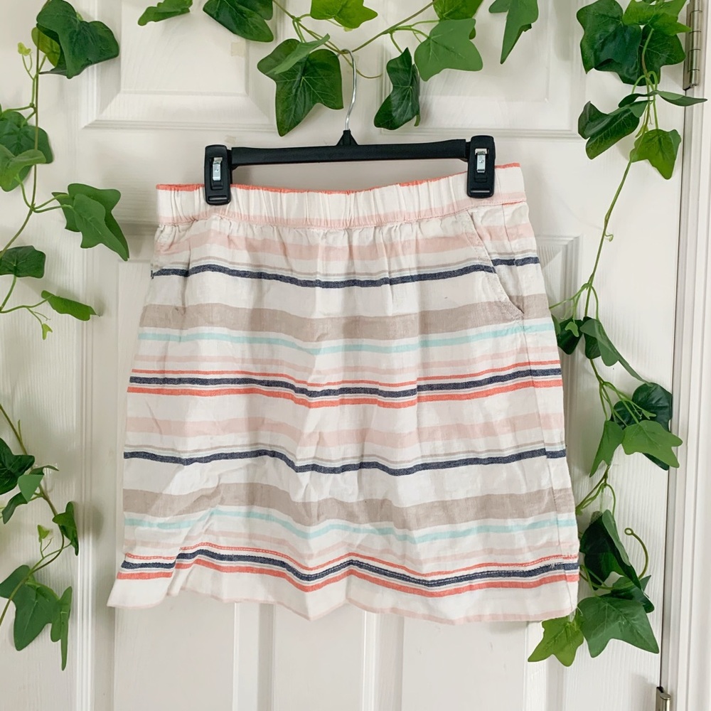 Adorable striped skirt!